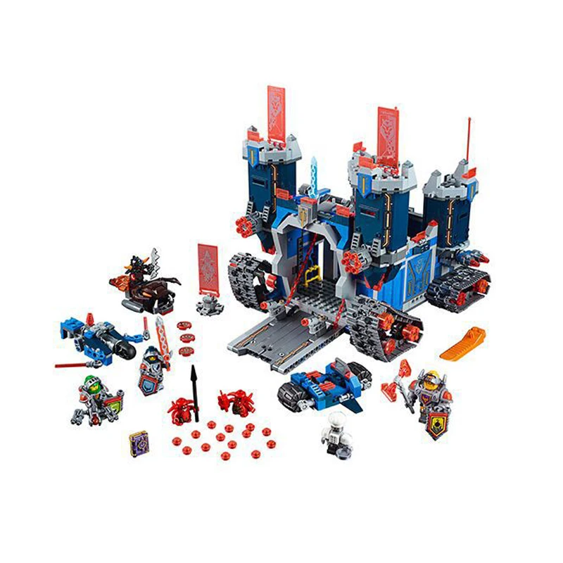 2016 Nexo Future 1115Pcs Knight Building Block Minifigure Enlighten Bricks Castle Warrior Battle Kid Toy Compatible