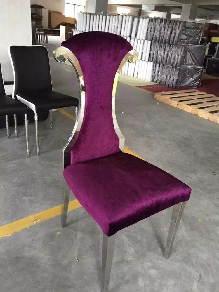 China Foshan Furniture Factory High Back Red Wedding Chair For Sale