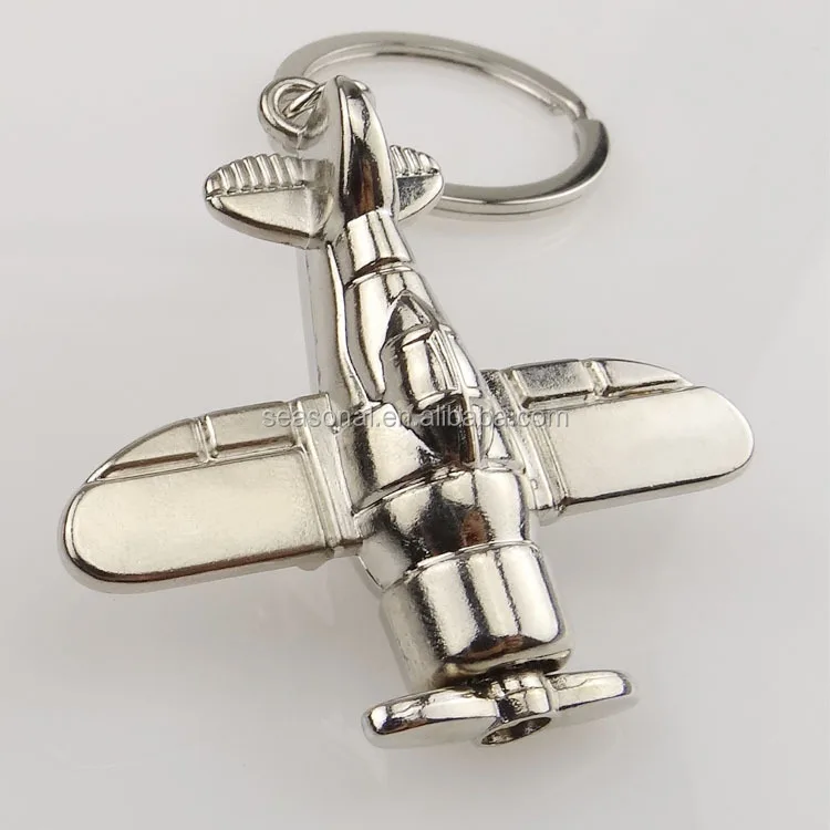 Zinc Alloy Propeller Aircraft Keychain Buy Zinc Alloy Airplane