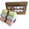 China factory best selling on amazon washcloth mini wash cloth bamboo fiber washcloth packs baby towel fabric