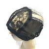 Lace Wig Caps For Making Wigs Hot Selling Hair Weaving Net Stretch Adjustable Wig Cap Color Black