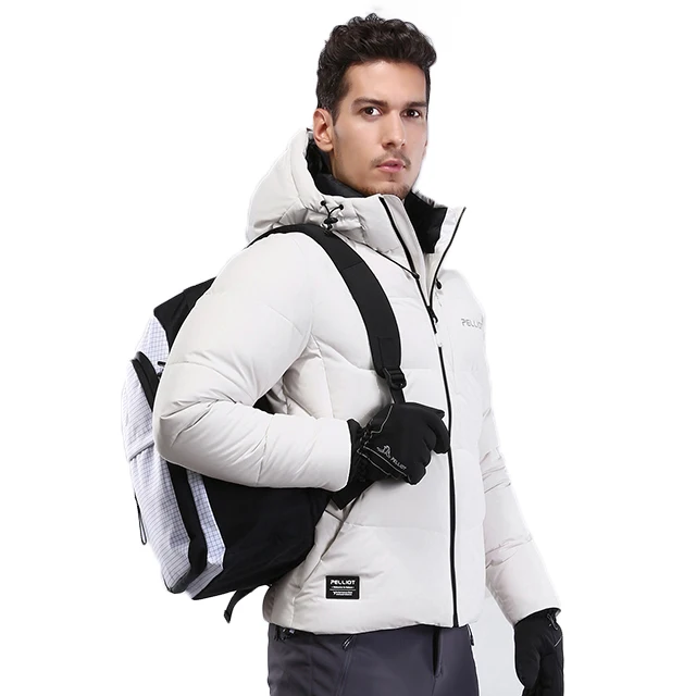 
OEM ODM 700 filling puffer white duck down padding puffer lightweight down jacket men 
