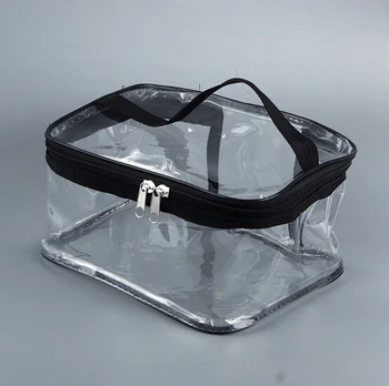 clear plastic tote bags with zipper