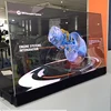 Doypack Stand Up Pouch high transparently tempered glass led screen transparent display transparency acoustic panel