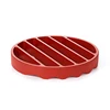 2019 Good Quality Silicone Pressure Cooker Roasting Oven Rack, Heat Resistant Silicone Pan Rack Grill Rack Round