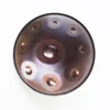 HandPan D minor music instrument Black Color Sound Therapy Steel Tongue Drum