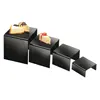 Acrylic risers, display clear or black acrylic risers set