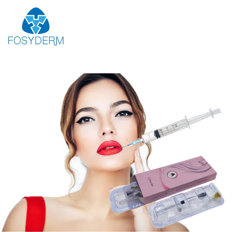 

2019 Hot Sale Hyaluronic Acid 2ml Syringe Injectable Dermal Filler Lip Augmentation/Lip Enhancer, Transparent