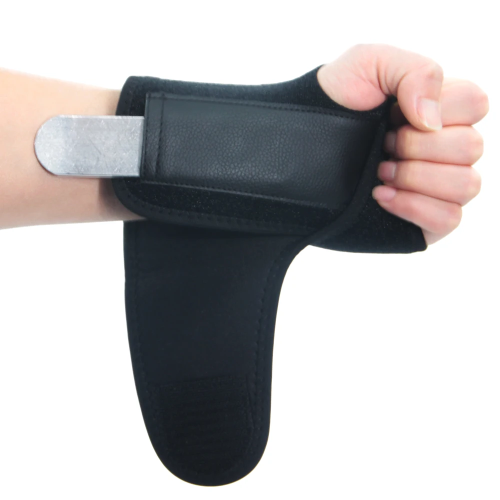 

Adjustable Orthopedic Pain Relief Wrist Band Sprain Wrist Support Brace, Black