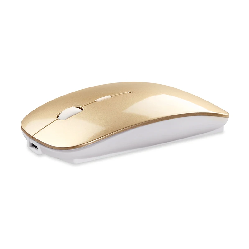 

2.4g Laptop PC Rechargeable Wireless Mouse, Black;white;gold;gray;blue;red;pink