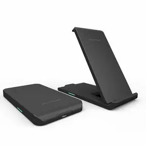 Foldable Qi Fast Charging Wireless Charger Pad Stand