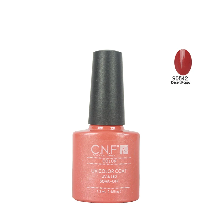 Color 90542 CNF 1PCS Lot 30Days Long Lasting Hot Sale 7 3ml CNF Soak Off UV