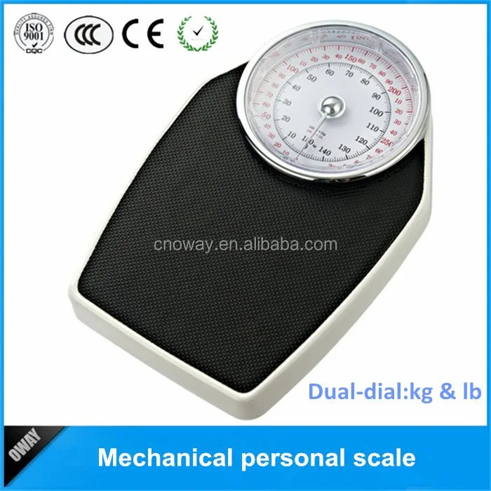 Mechanical Bathroom 180 Kg Weighing Scale Floor Scale For Human Body
