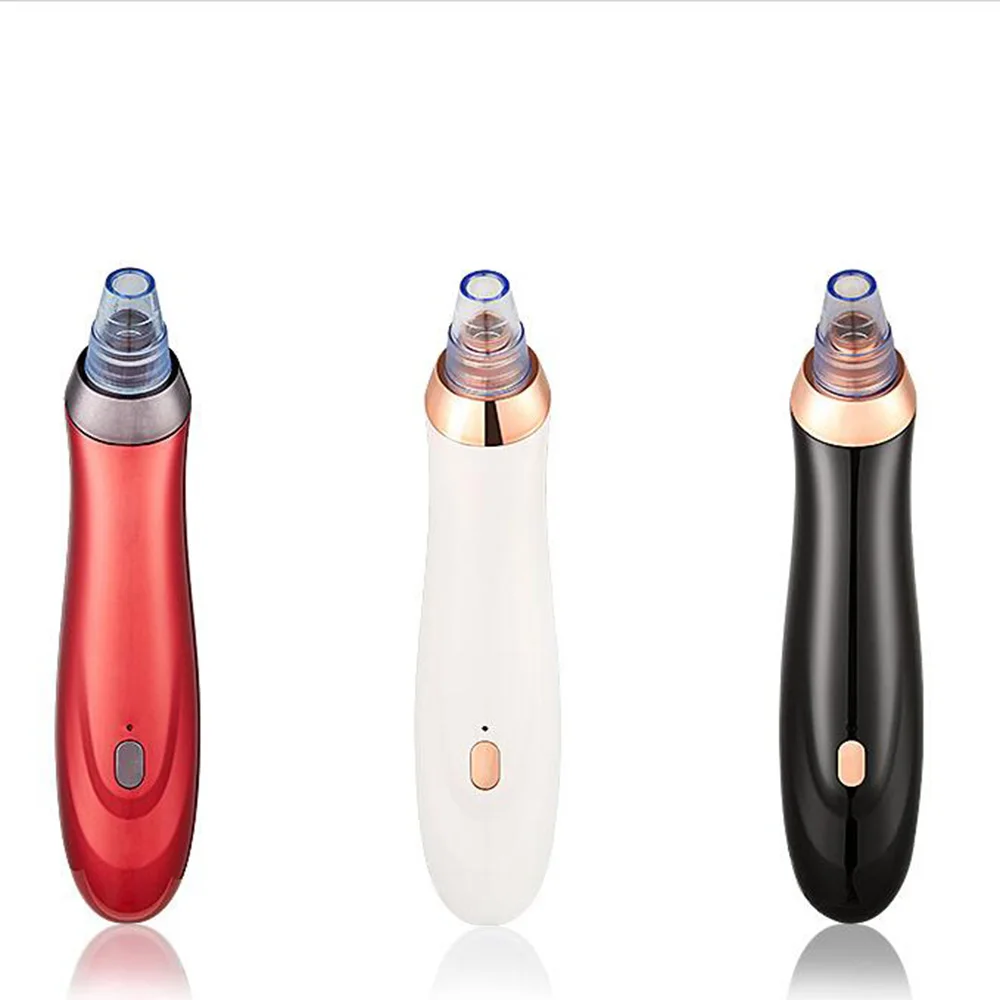 

Multi-function Beauty Equipment Blackhead Remover Pore Vacuum Electric Blackhead Vacuum Extractor Clean Tool, Red,white,black