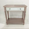 2018 Trending Products KD Furniture Wooden Modern Pink Console Table For living Room