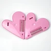 New Product Salon Safety Common Hair Cutter Professional Pink Plastic Handle Hair Cut Brush Comb For Hair Cut