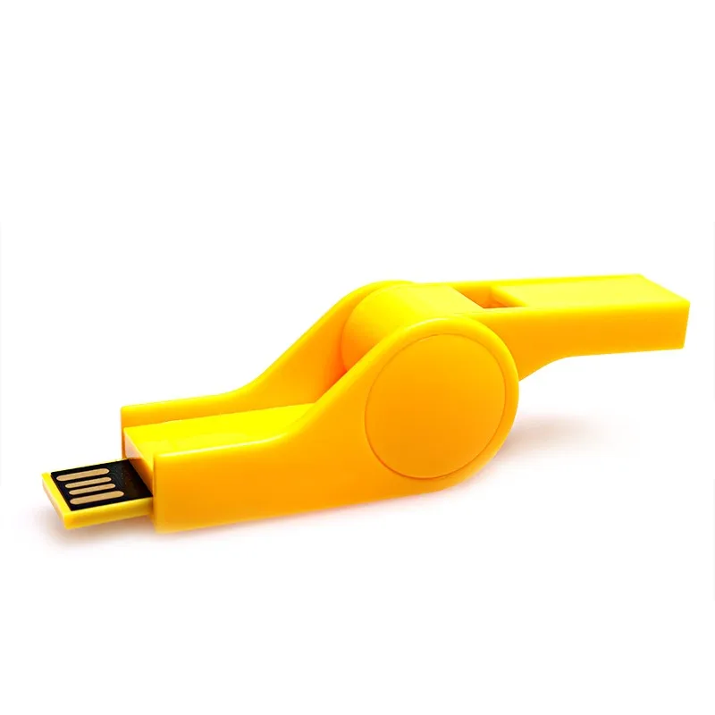 

Wholesale Sports Gifts Whistle Shape Usb Flash Drive OEM Usb Flash Drive 16GB