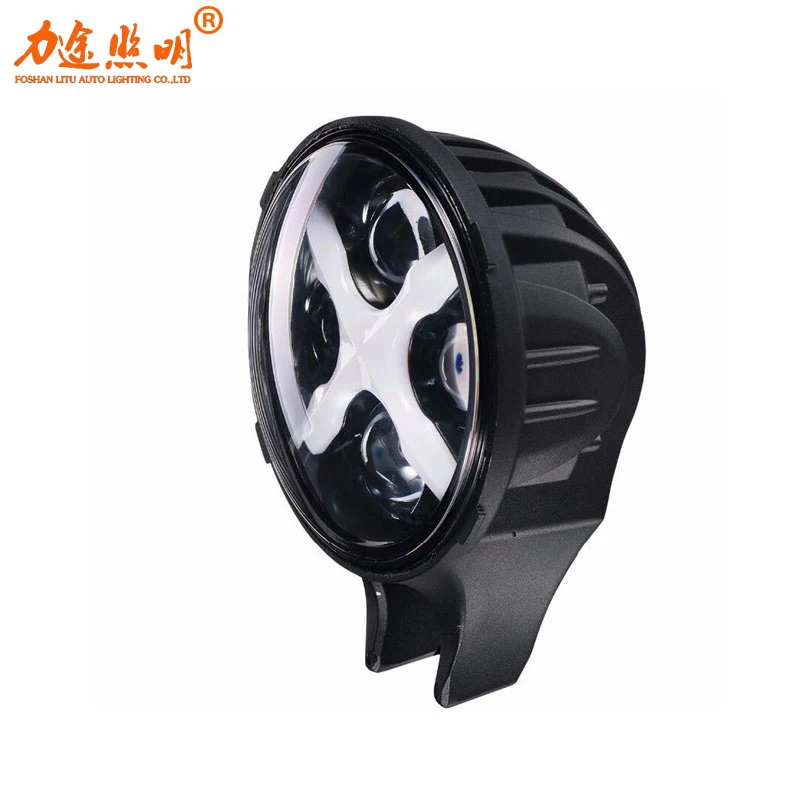 2020 LITU 6 inch 60W LED fog Round lighting with day-light and Spotlight for offroad/truck/SUV