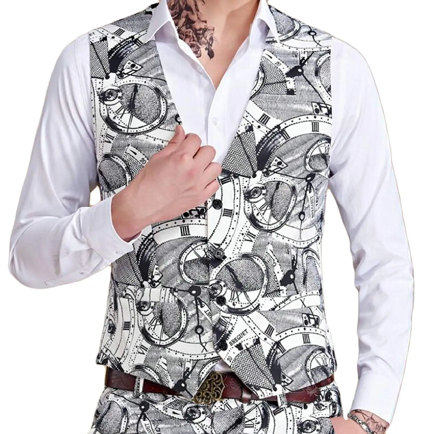 Zhuhaitf Mens Fishing Mountain Walking Vest Gilet Waistcoat Jacket Father Gift