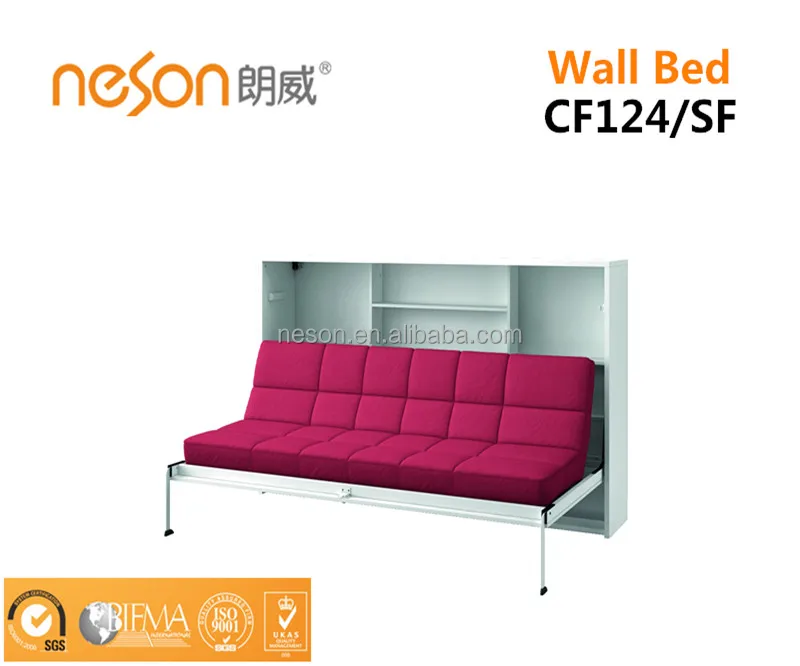 New Style Space Saving Wall Folding Sofa Desk Bed Cf124 Buy