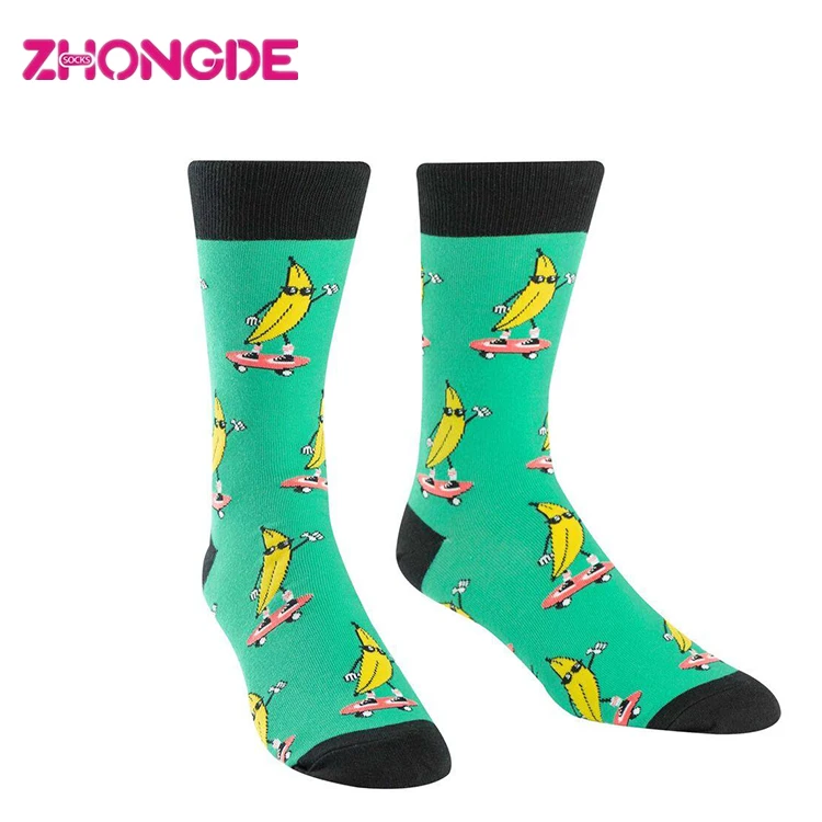 Men's Funny Cotton Mens Stylish Socks Dress Crew Colorful Novelty Streetwear Socks Buy Fluffy