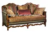 Victorian Antique 2 Seater Sofa/British Classical Loveseat, Living Room Furniture, MOQ 1PC