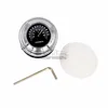BJ-HBW-006 Universal Meter Digital Thermometer Clock Motorcycle Windshield Handlebar Thermometer