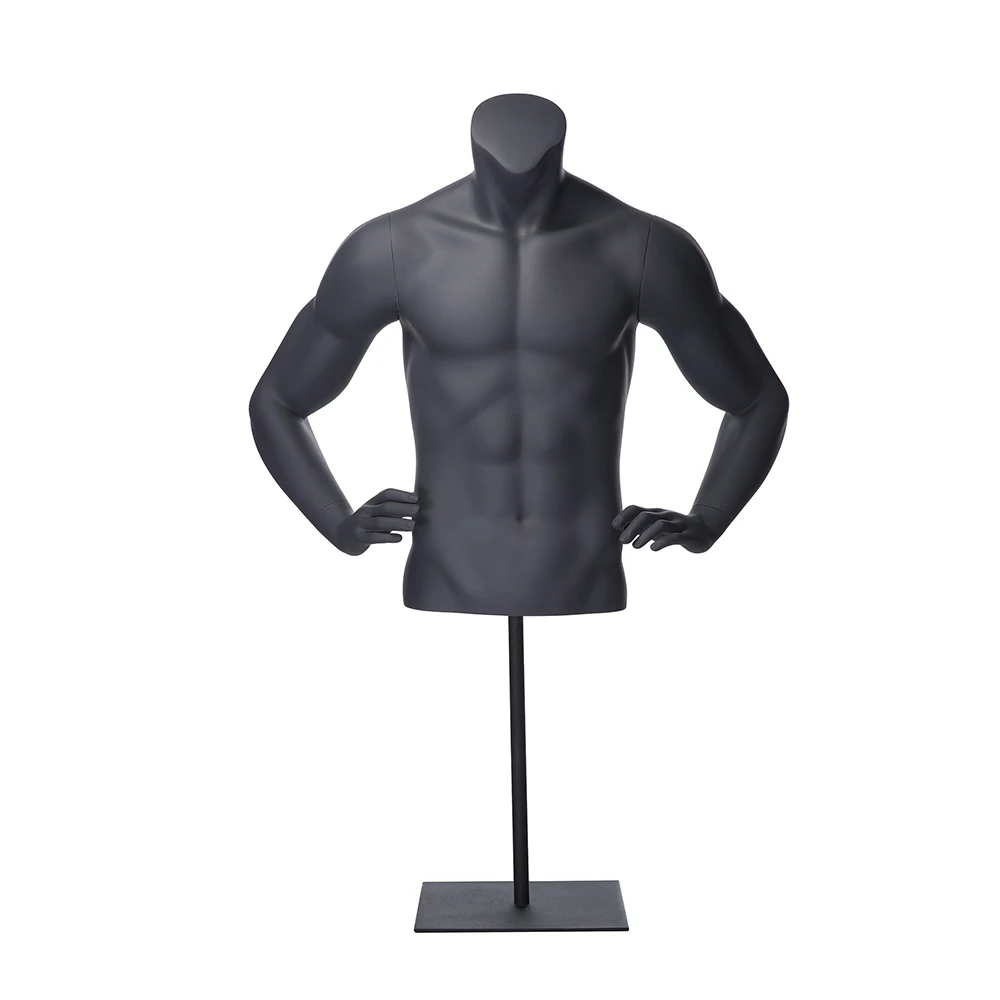 Headless Sport Mannequin Man Half Body Big Male Torso Bust Mannequin