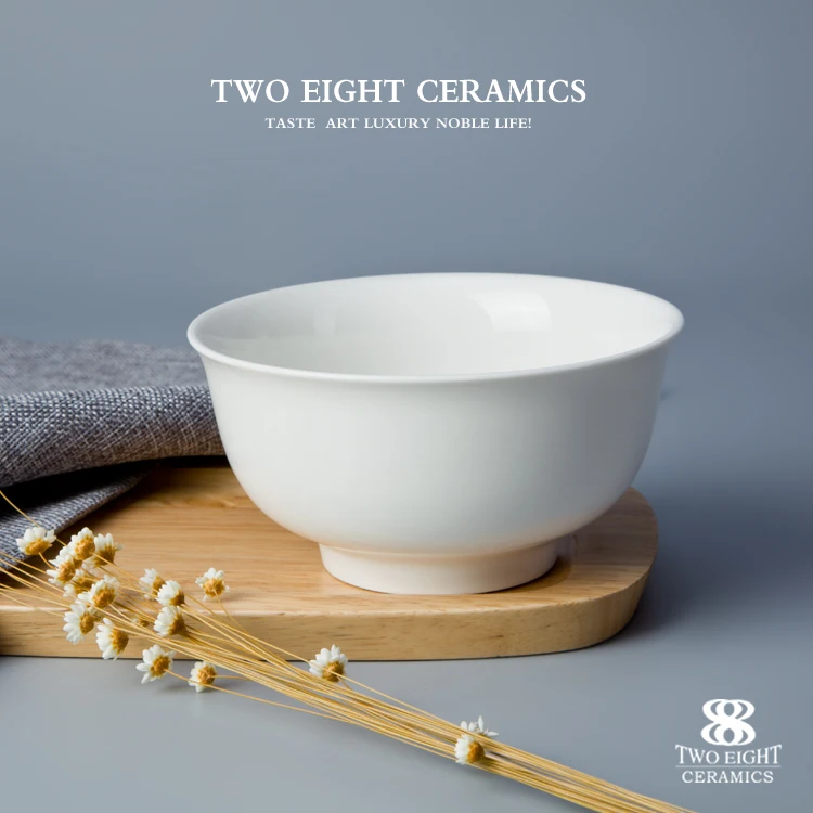 Two Eight white ceramic serving bowls company for home-4