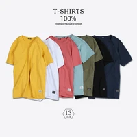 

SIMWOOD 2020 Letter Printing T Shirts Men's Tops Black T-shirt plain Tees Brand Clothes Plus Size Wholesale 190259