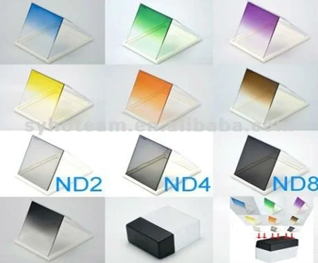Buy in Bulk Camera Square Graduated Color Filter Kits For Cokin P