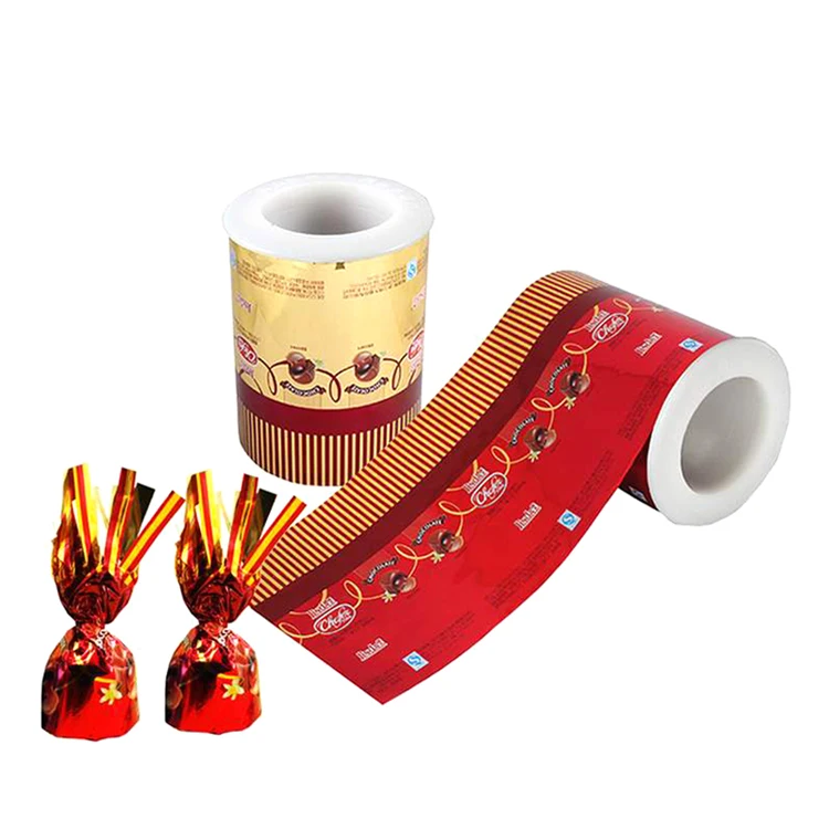 Toffee Candy/chocolate Wrap Film Twist Film Transparent Packaging Film Casting Soft Moisture Proof