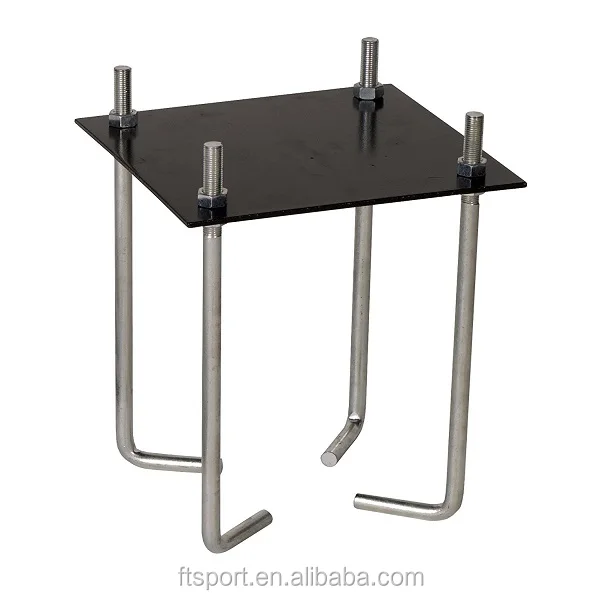 
inground steel adjustable basketball hoop Full Size Adjustable Inground Outdoor basketball stand with Padding (Actual Pictures) 