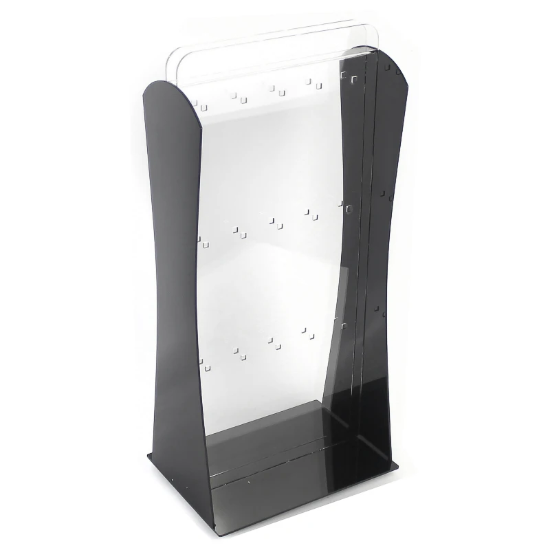 Custom Cell Phone Accessory Display Rack With Hook Acrylic Rack Display