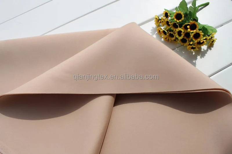 
High quality 90% polyester 10% spandex four way stretch neoprene fabric for sale 