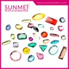 Plastic rhinestone garment accessories acrylic rhinestones custom glitter sticker for wall made in Taiwan