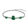 73528 Xuping jade buddha bracelet,jewelry supply