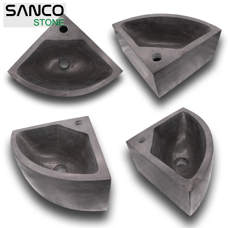 
Blue limestone washing basin countertop sinks stone 