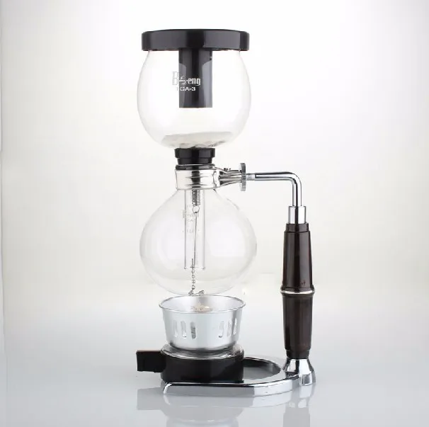 Electric Syphon Coffee Maker 2/3/5cups Heating Glass Gas Burner Buy