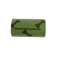 

Wholesale custom printed compostable cornstarch / EPI trash bin bag biodegradable poop bags