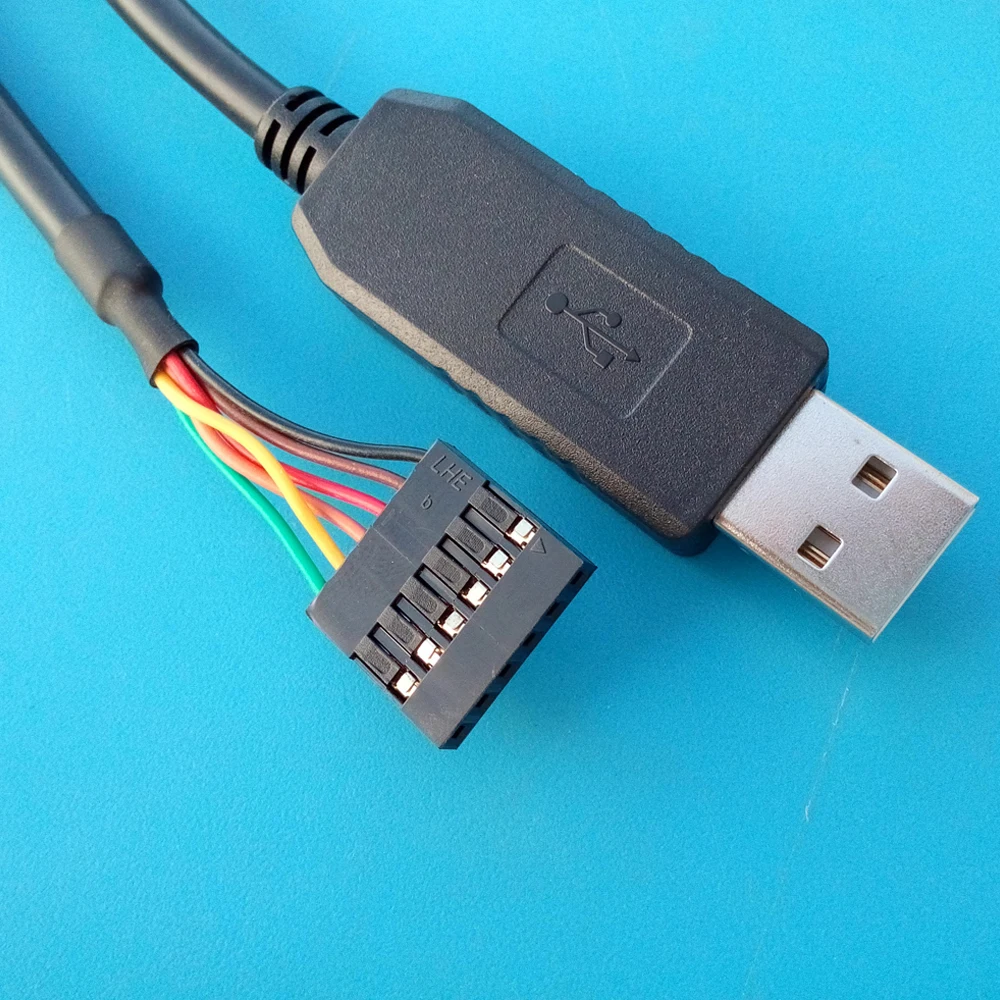 

ftdi usb uart ttl 3.3v 5v ttl adapter cable for intel galileo gen2 console port compatible with ttl-232r-3v3 or ttl-232r-5v