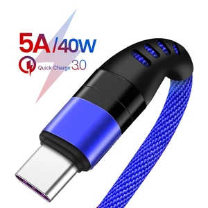 USB Type C 5A Fast Charging Data Cable Huawei & iPad