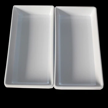 large white serving tray