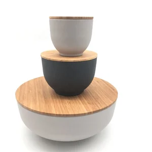 Bamboo Fiber Tableware Degrade Small Bowl Multi Style Reusable Salad Bowls Fruit Salad Food Dinner Dining Bowl