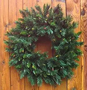 get quotations 30 inch multi pre lit princess artificial christmas wreaths 140888 - Artificial Christmas Wreaths Decorated get quotations 30 inch multi pre lit princess artificial christmas wreaths 140888 - Artificial Christmas Wreaths Decorated