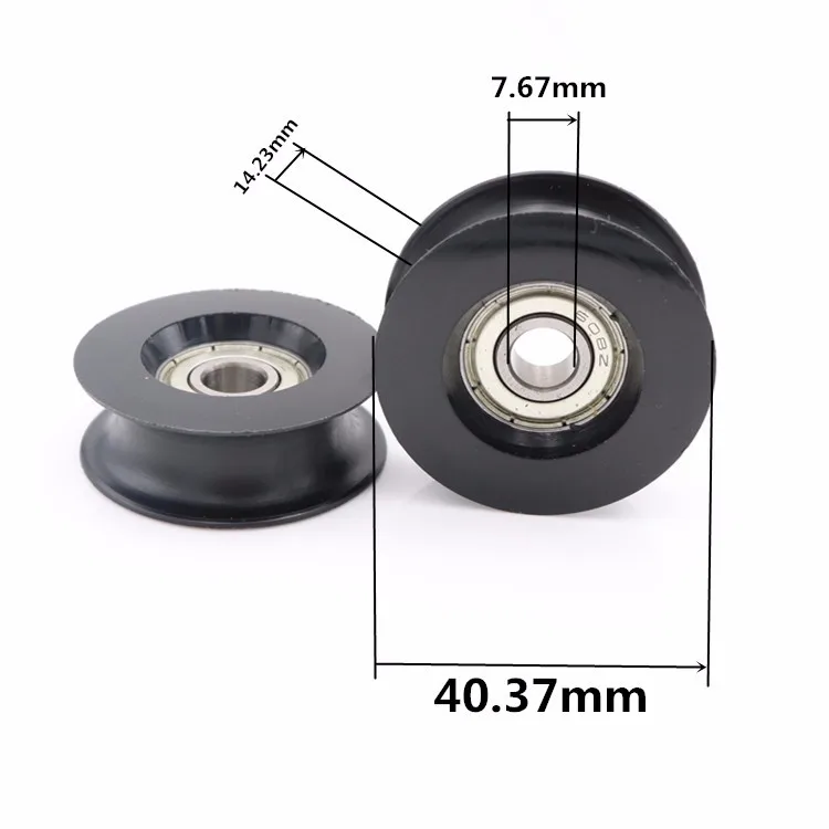 606zz 608zz Bearing Wheels Plastic Pulley Wheel For Sliding Door Buy