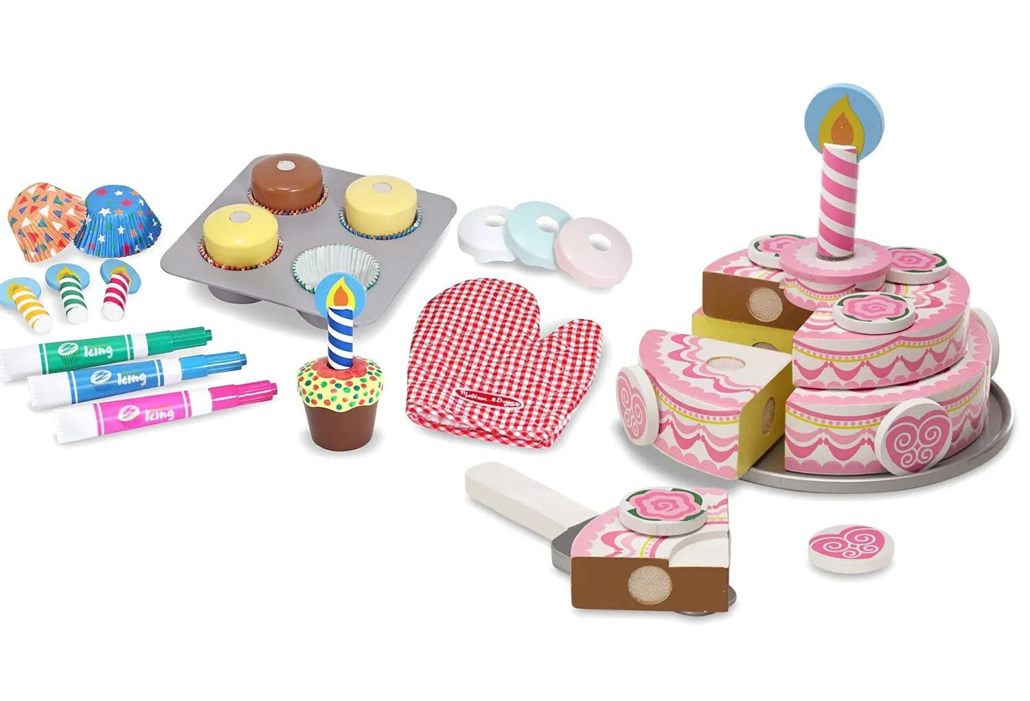 melissa and doug triple layer cake
