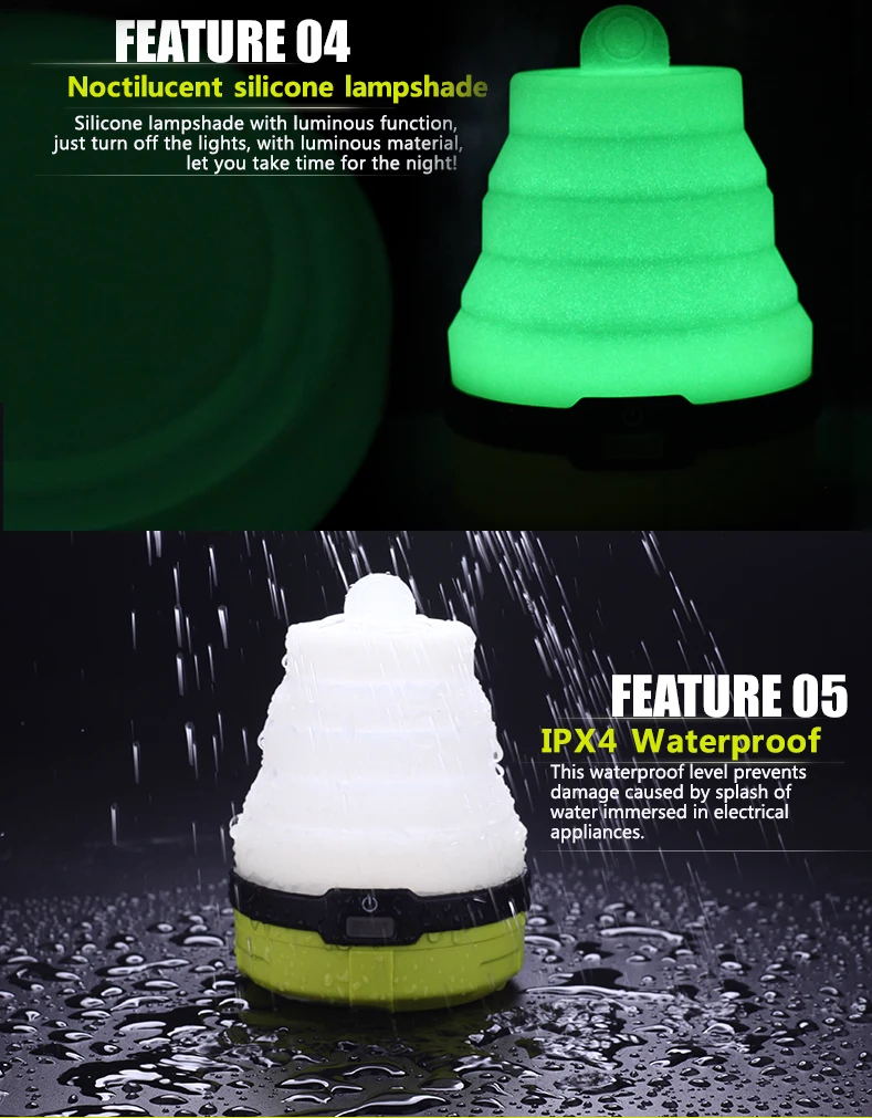 LED camping lamp