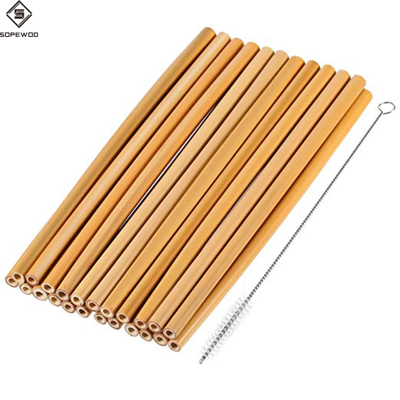 

In bamboo fiber custom straws biobased bambu straws ecological organic straw