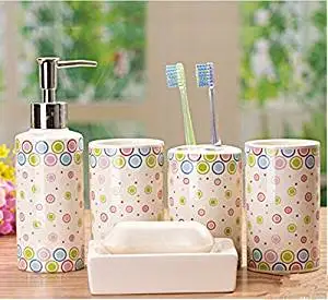 Five-bathroom sets resin bathroom sets wash suits European-style bathroom suite